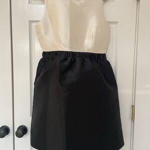 Kate Spade Cream & Black Las Vegas Swift Dress